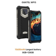 Oukitel WP15 Rugged Smartphone 15600mAh 8GB+128GB 6.5"HD+ Octa Core Android11 Mobile Phone 48MP MT6833 NFC Smartphone Cell Phone