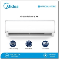 KHUSUS EKSPEDISI Midea MSAF-09CRN2 AC Split 1 PK Freon R32 . Baru