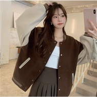 XXL Brownie oversized women's baseball jacket - women's varsity jacket - baseball jacket