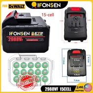 Lithium battery 2988Vf For DEWALT Electric drill Reciprocating Saw Chainsaw Screw driver Replacement