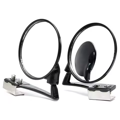 Car Left and Right Front Wheel Blind Zone Mirror 360 Degree Rotation Wide Angle Coach Rearview Mirro