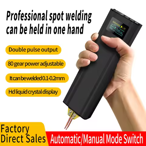 Portable Spot Welding Machine 80 Gear Power Adjustable Spot Welder for 18650 Battery Spot Welder Wel