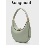 songmont Brand cowhide women's bag, single shoulder portable personality fashion women's bag