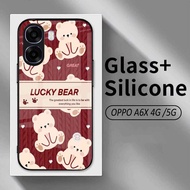 HP Softcase Glossy Glasshp For OPPO A6X - OPPO A6X 4G-5G - OPPO A6X 4G Case - OPPO A6X 5G - OPPO A6X