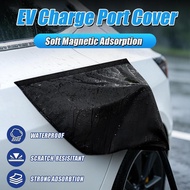 EV Charger Port Cover Magnetic Rainproof Enclosure EV Car Charging Port Cover Car Accessory tdemy