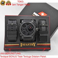 [ TERJAMIN ORIGINAL 100% ] Jam Tangan Pria SWISS ARMY INFANTRY / Watch Man Original / Formal / Sport