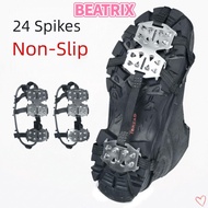 BEATRIX‌ 1Pair Ice Gripper Spike, Universal Anti-Slip 24 Teeth Ice Claw,  Shoe Covers Spike Spike Gr