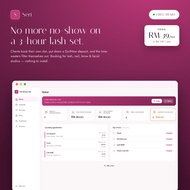 Lash & Nail Booking System | Self-Booking Page with DuitNow Deposit for Beauty Studio | Seri | Free 
