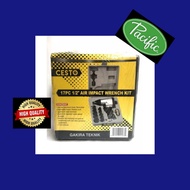 Air impact wrench kit Cesto 1/2" inch Air compressor 2 HP Air compressor inch tekiro