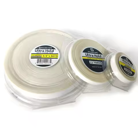 1Roll White Ultra Hold Hair Double Sided Adhesives Tape For Hair Extension/Toupee/ Lace Wigs 3Yards 