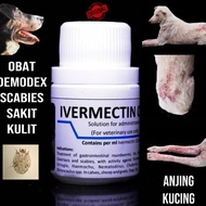 Ivermectin oral obat sakit kulit,demodex,gatal gatal anjing dan kucing