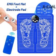 新款智能ems足部按摩墊8模29檔微電流年年有餘腳底按摩儀