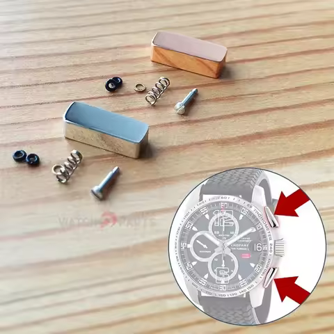 Steel Pusher Button for Chopard Classic Racing 168459 44mm Watch