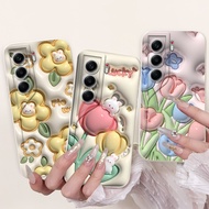 For Tecno Camon 40 4G CM5 Case Popular Rose Flower Soft Silicone Back Cover For Tecno Camon 40 Pro 4