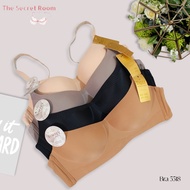 TALLY BRA BH 5518 l CUP B l THIN FOAM l WIRELESS l 3 HOOKS l SIZE 36 - 42