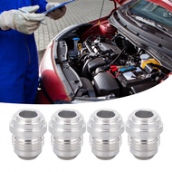 AN8 Thread Connectors 4PCS 3/4in Male Billet Aluminum Alloy Car Weldin Pipe Fittings