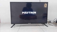 New TV LED POLYTRON 32INCH - 32D1850 SECOND NORMAL