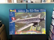 絕版Revell 1/48 Junkers Ju-52/3m “OLYMPIAED “運輸機