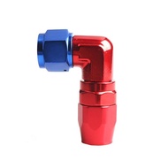 Straight 90 Degree AN10 Aluminum Swivel Hose End Fitting Adapter Oil Fuel Line NPT PLUG TF-1003-AN10