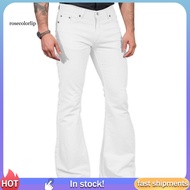 RR Classic and Stylish Men Trousers Men Bell Bottom Pants Stylish Men's Vintage Bell Bottom Jeans Sl