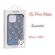 Guess สำหรับ Case iPhone 15 Pro Max cover case iphone 15 pro max cover ของแท้ เคสไอโฟน15โปรแม็ก แบบ