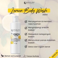 Natural Lemon Body Wash (250ML). Mandian Epsom Salt +Lemon