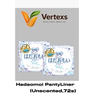 Hadaomoi PantyLiner(Unscented,72s)