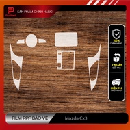 Mazda CX3 - Dán Film PPF chống xước nội thất: Che mờ vết xước cũ phục hồi xước dăm xước xoáy