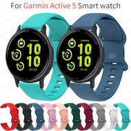 Silicone Watch Band Strap For Garmin Active 5 Smart watch Replacement Wrist Bracelets
