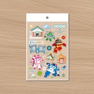 【POLI波力救援小英雄x馬村設計實驗室】聯名貼紙