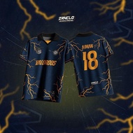 T Shirt for Men Women Custom Name Jersey Baju Sukan Berkolar Jersey Retro Collar Football Ootd Jerse