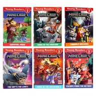 English Novel Minecraft Minecraft Minecraft 6 Volumes Children English Picture Book