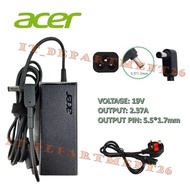 2.37A 45W 65W 5.5*1.7mm Acer ES1-512 ES1-512 E5-721 ES1-711 E5-411 A311-31 A314-31 Laptop Charger Ad