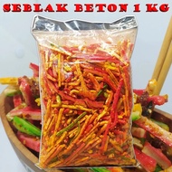 Seblak As beton viral 1kg/kerupuk beton pedas