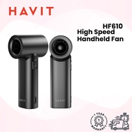 HAVIT HF610 Handheld Fan 3,000mAh | Chic And Stylish Design | 17400RPM 5-Speed Wind Speed Adjustment
