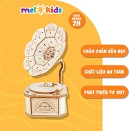 Desk Decor STEM Model Assembling Classic Music Player with 5 Songs