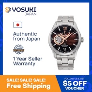 ORIENT ORIENT STAR WORK-AT0010A Automatic Contemporary collection SEMI SKELETON JMADE Brown Silver Stainless  Wrist Watch For Men from YOSUKI JAPAN / WORK-AT0010A (  WORK AT0010A WORKAT0010A WORK-A WORK-AT00 WORK-AT001 WORK AT001 WORKAT001 )