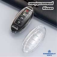เคสกุญแจยนต์ Nissan Smart Key 2ปุ่ม 3ปุ่ม Almera Kick Terra Note Navara March Juke : NS-01