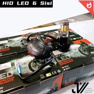 6-SIDED MOTORCYCLE HID LED lamp (Head lamp) 35 WATT, 2 MODES (FAR NEAR), 3 CABLES H4/H6