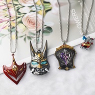 Game Keychain Cool Cosplay Tartaglia Xiao Mask Keychain 4 Styles