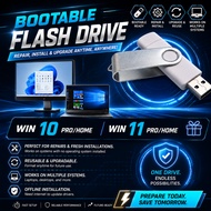 WIN 10 AND WIN 11 INSTALLER BOOTABLE USB FLASH DRIVE FIX CORRUPTED OS, INSTALL NEW OS TO NEW SSD/HDD
