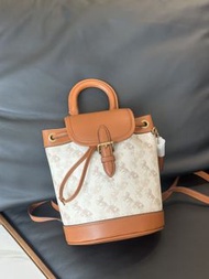 Coach 馬車印花迷你水桶包