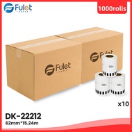 Continuous Labels Dk-22212 Thermal Paper Roll for Brother Printer Paper Labels 1000 rolls