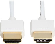 Tripp Lite Series Slim 4K HDMI Cable with Ethernet, 3 Feet / 0.9 Meters, 4K@60Hz Video, Male-to-Male