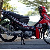 Tem Rời Sirius Fi 115 Y11ZR Hoa Văn Đỏ Đen