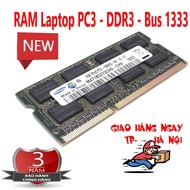 Ram laptop DDR3 8gb bus 1333 Pc3 - Bảo hành 12 tháng - DDR3 8gb 1333 - 8G