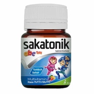 SAKATONIK ABC TUTTI FRUTI FLAVOR BOTTLE 24 tablet