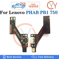 For Lenovo PHAB PB1-750 PB1-750N PB1 P750 USB Charging Port Dock Connector Charge Board Flex Cable R