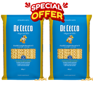 【藍袋X2】DE Cecco 長QQ麵 X2包(意大利旋風長條麵) #捲捲公仔麵 # 螺旋風長條麵 #卷卷意粉 #捲捲麵 #螺旋長型通心粉 #螺絲粉 N5 #方便麵