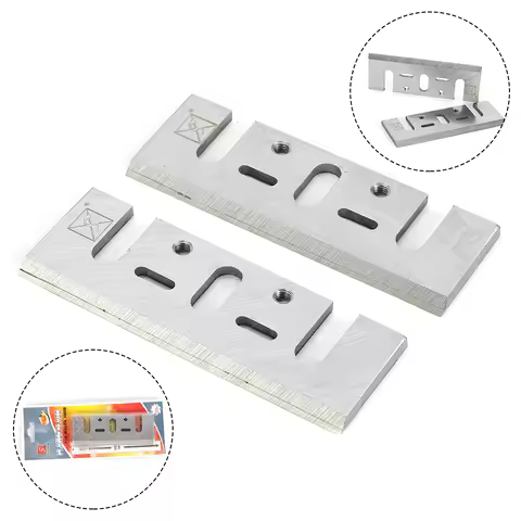 2pcs 82mm Wood Planer Blade Cutter Accessories For Makita 1900B KP0800 D26676 DW680 For F20 FP20A P2
